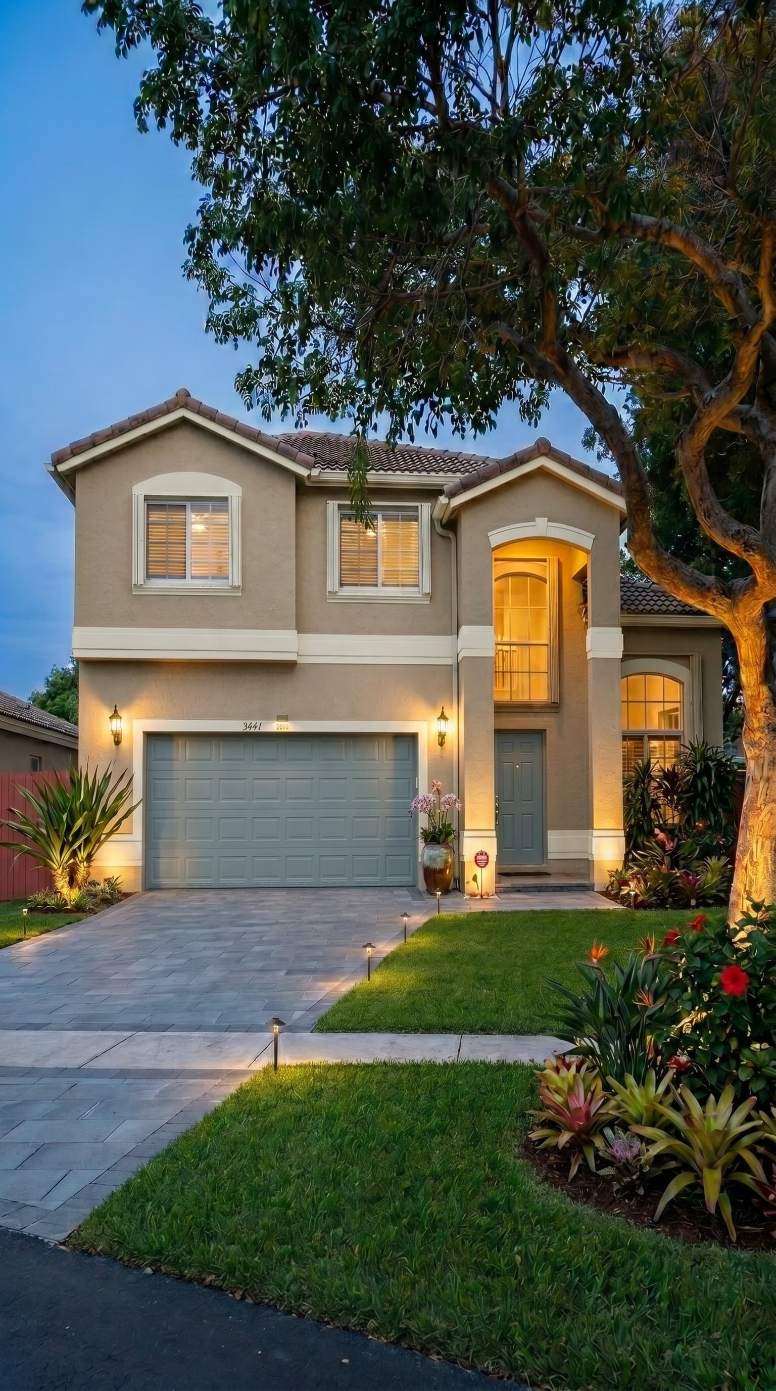 Exterior after painting, new color