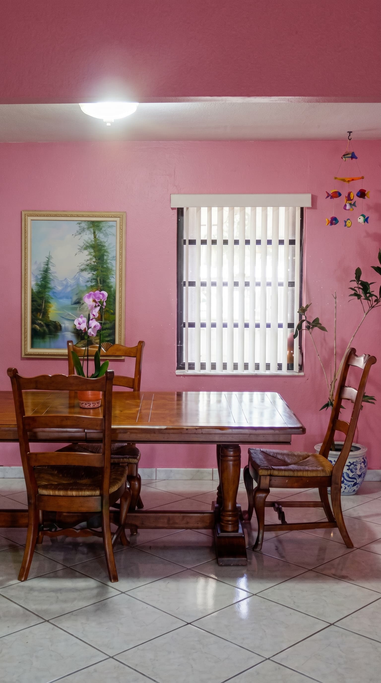 Interior before painting, original color