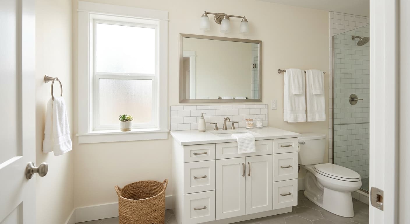 White Down room photo 3