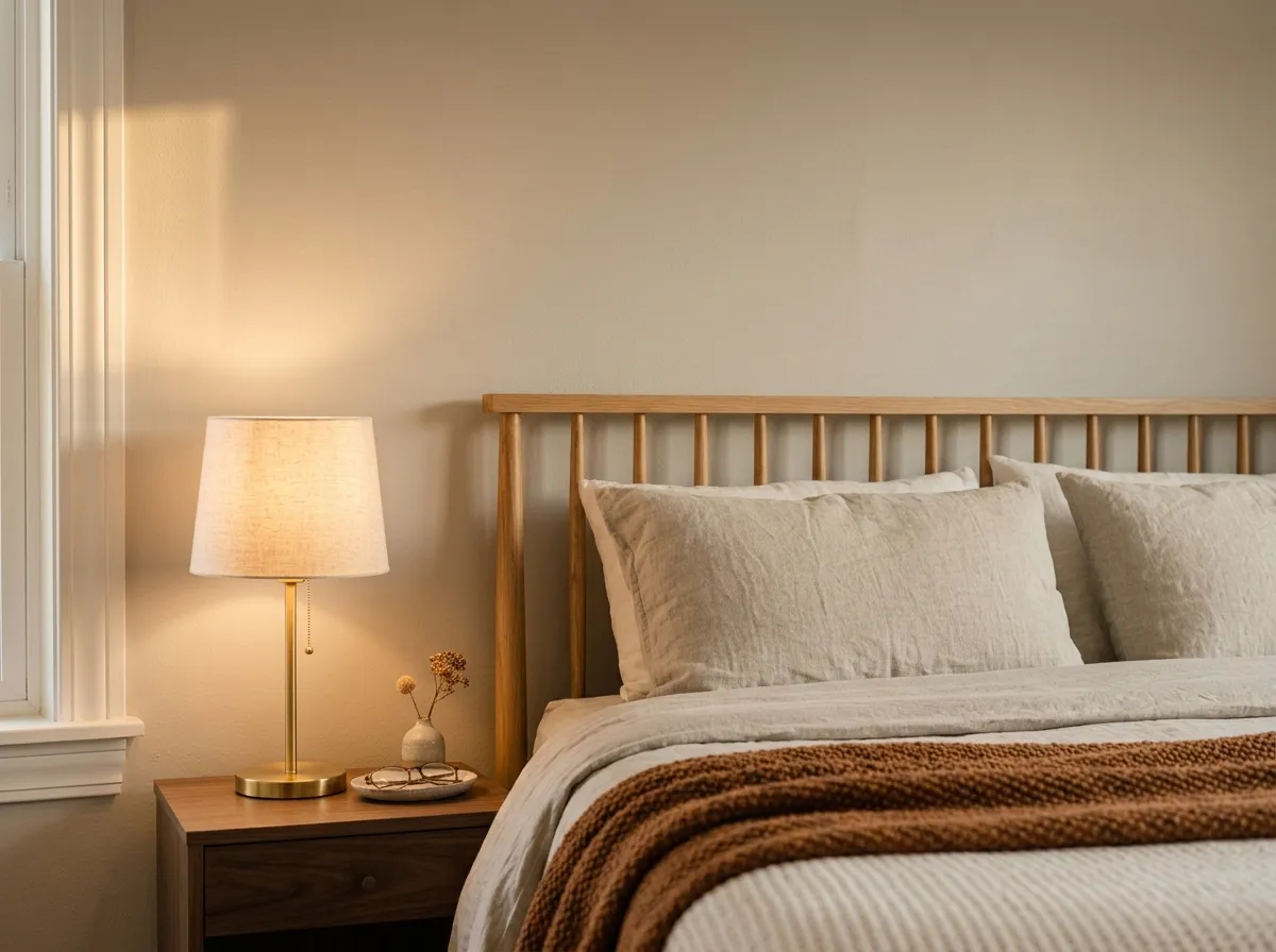 Agreeable Gray SW 7029 on bedroom