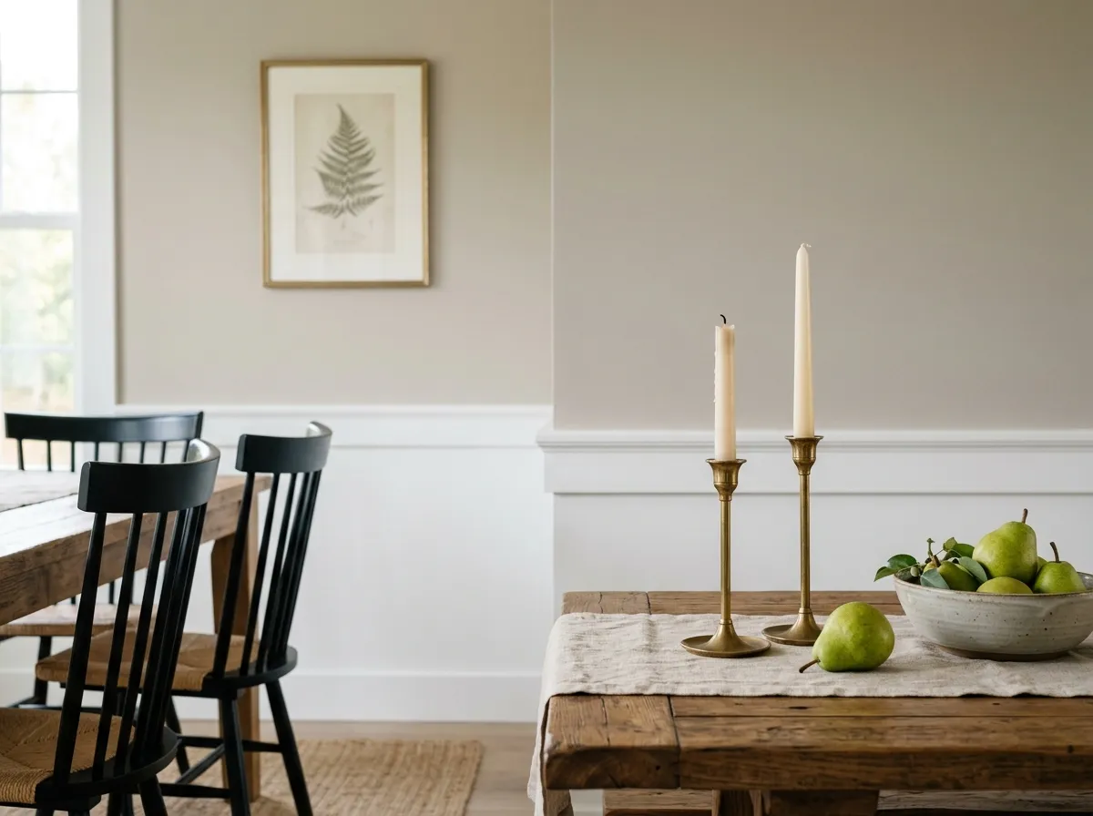 Agreeable Gray SW 7029 on dining room