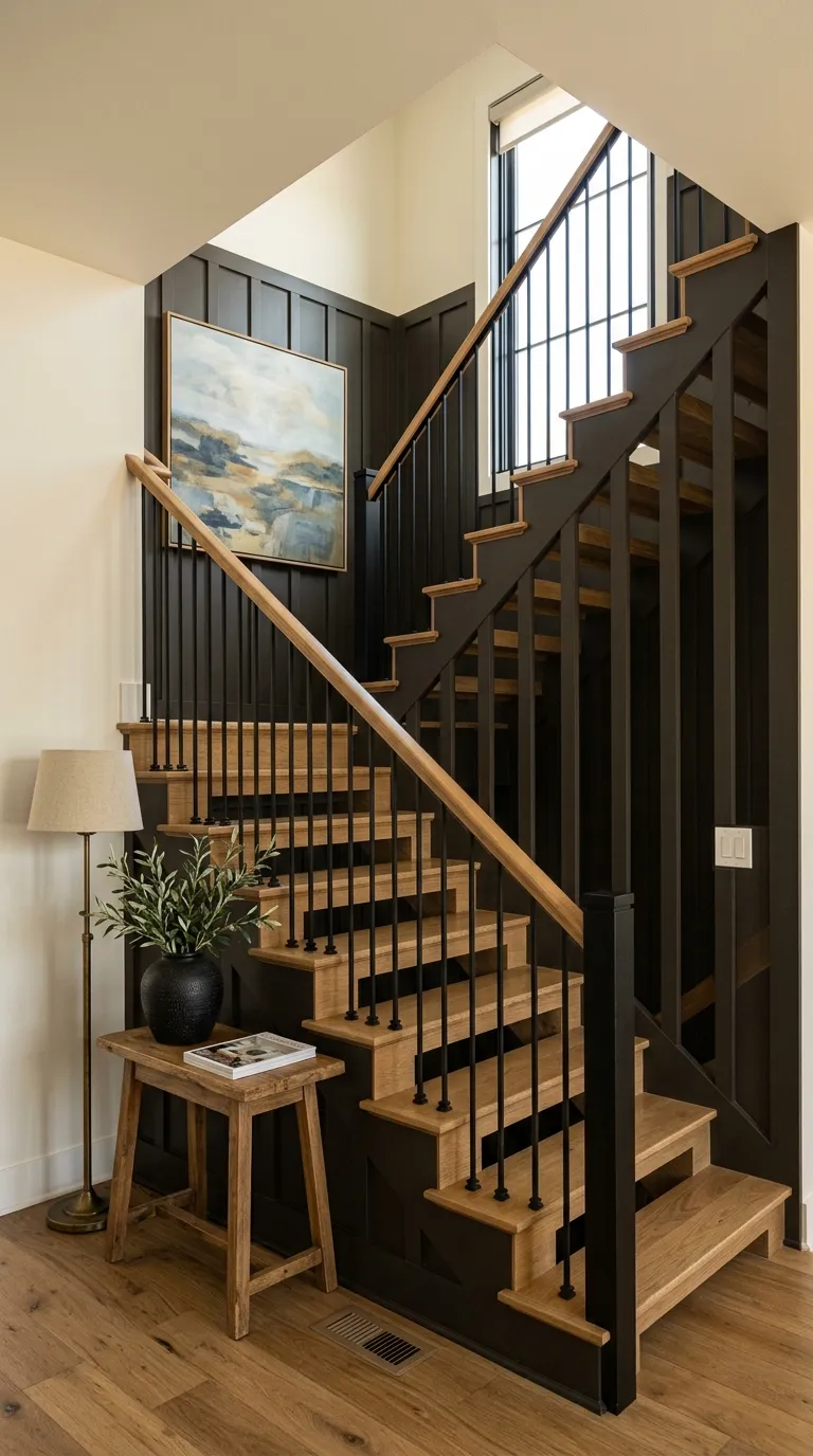 Black Fox SW 7020 on an interior wall in natural daylight