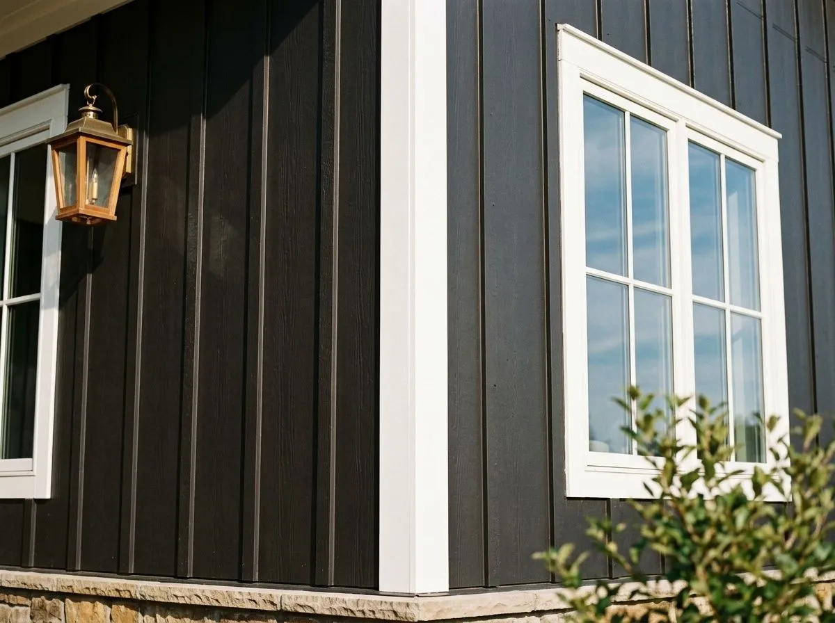Black Magic SW 6991 on exterior