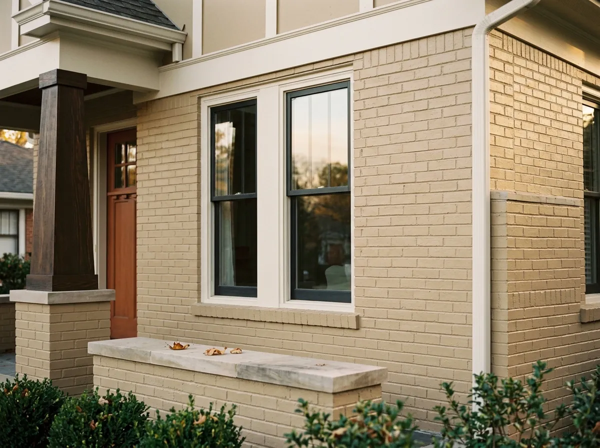 Bungalow Beige SW 7511 on exterior