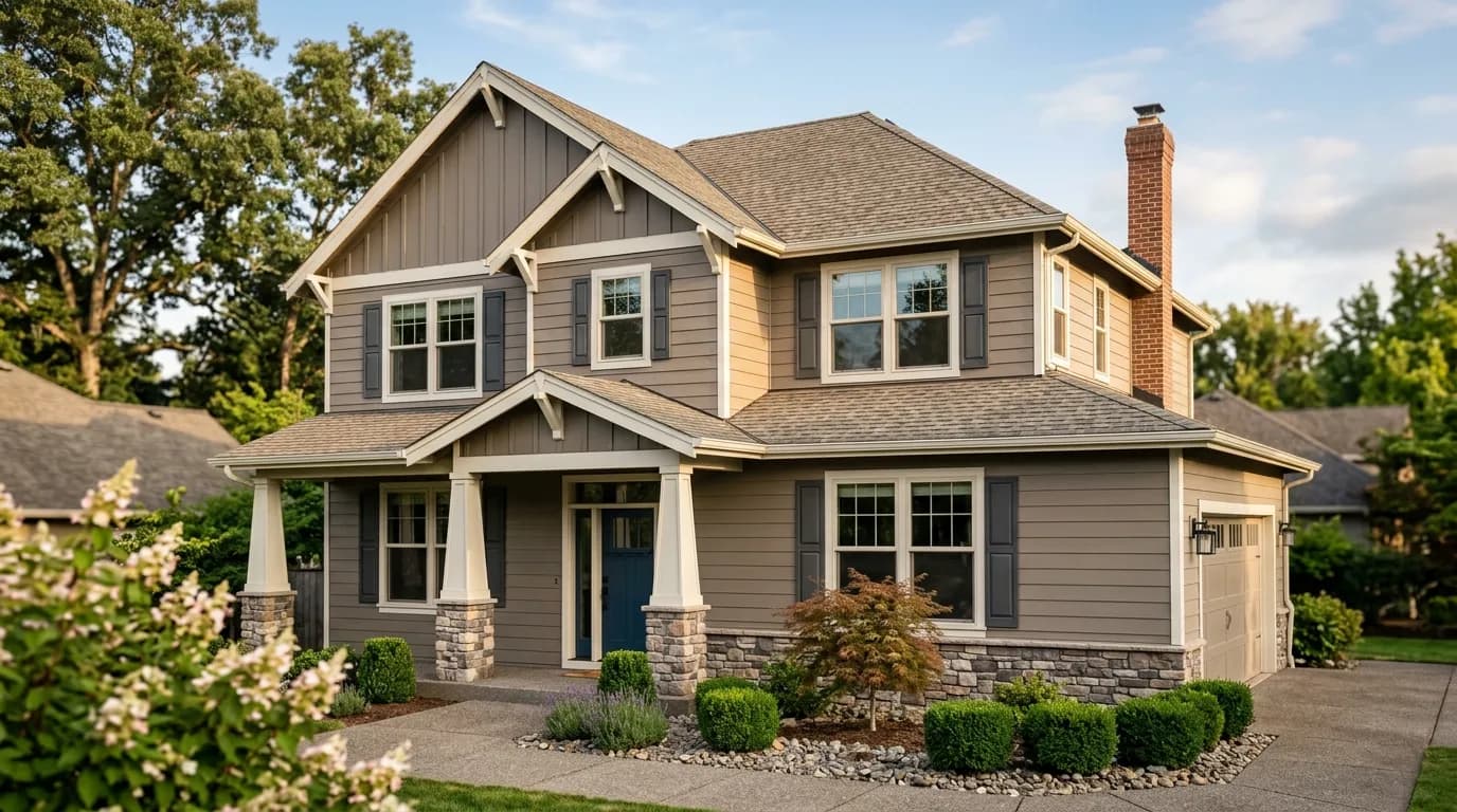 Dovetail SW 7018 by Sherwin-Williams, hero photo