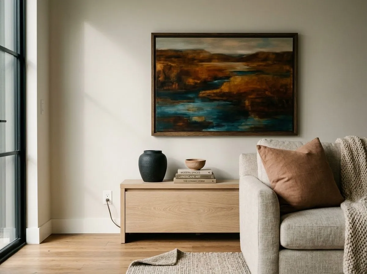 Drift of Mist SW 9166 on living room
