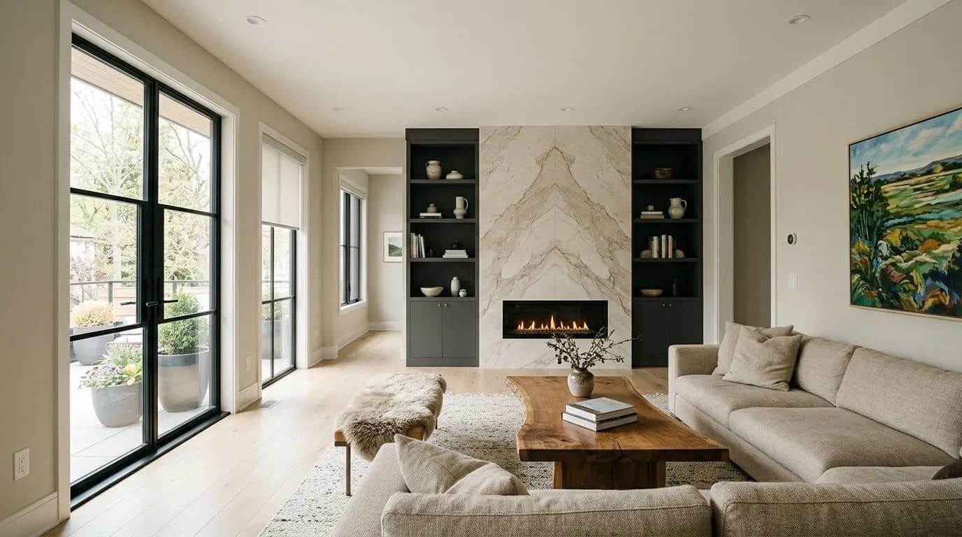 Drift of Mist SW 9166 by Sherwin-Williams on a home exterior