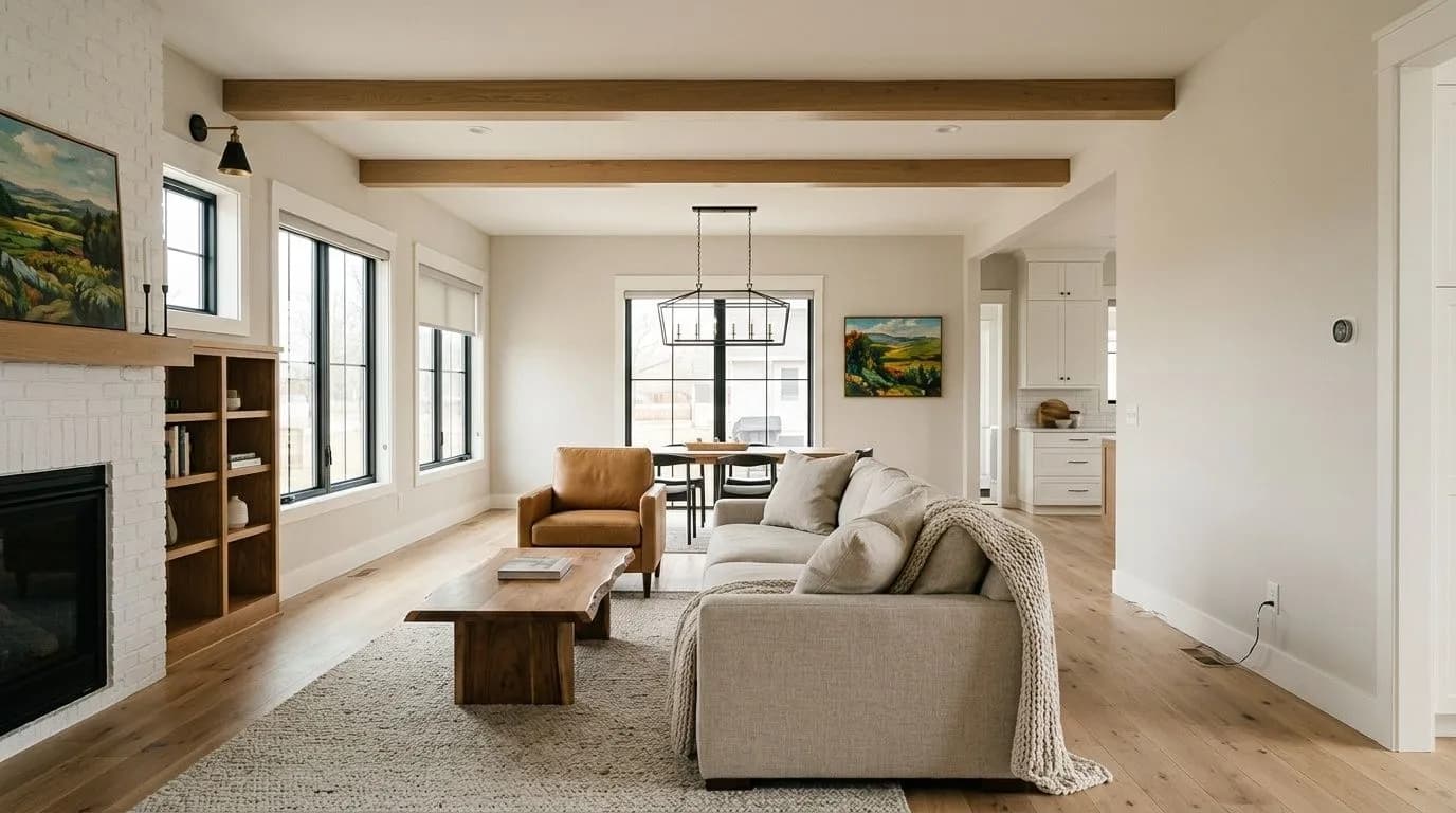 Eider White SW 7014 by Sherwin-Williams on a home exterior