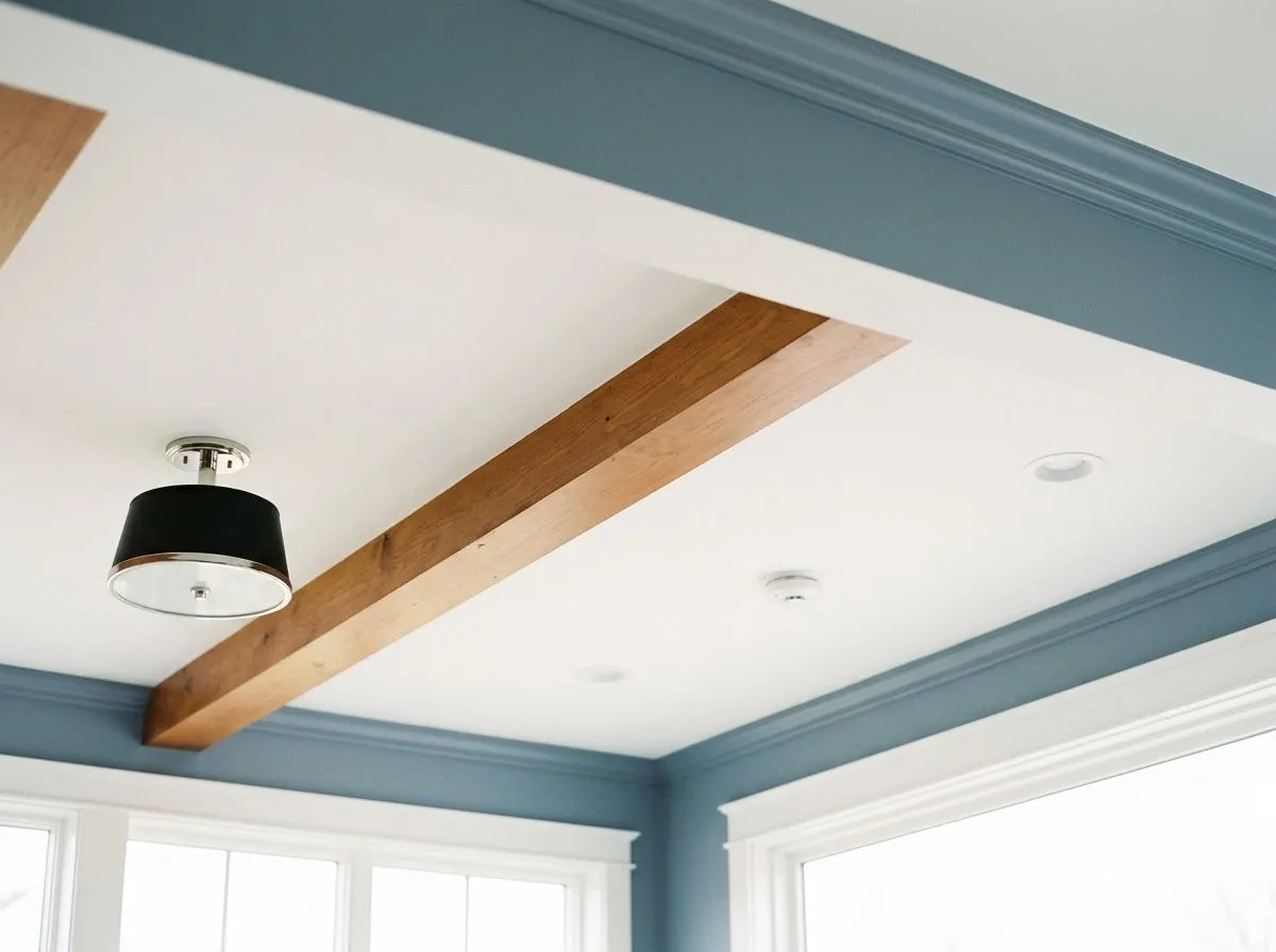 Extra White SW 7006 on ceiling