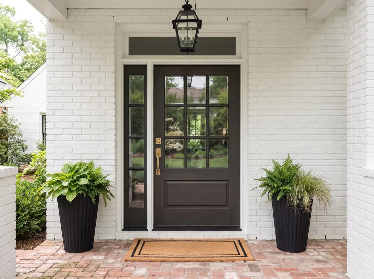 Iron Ore SW 7069 on front door