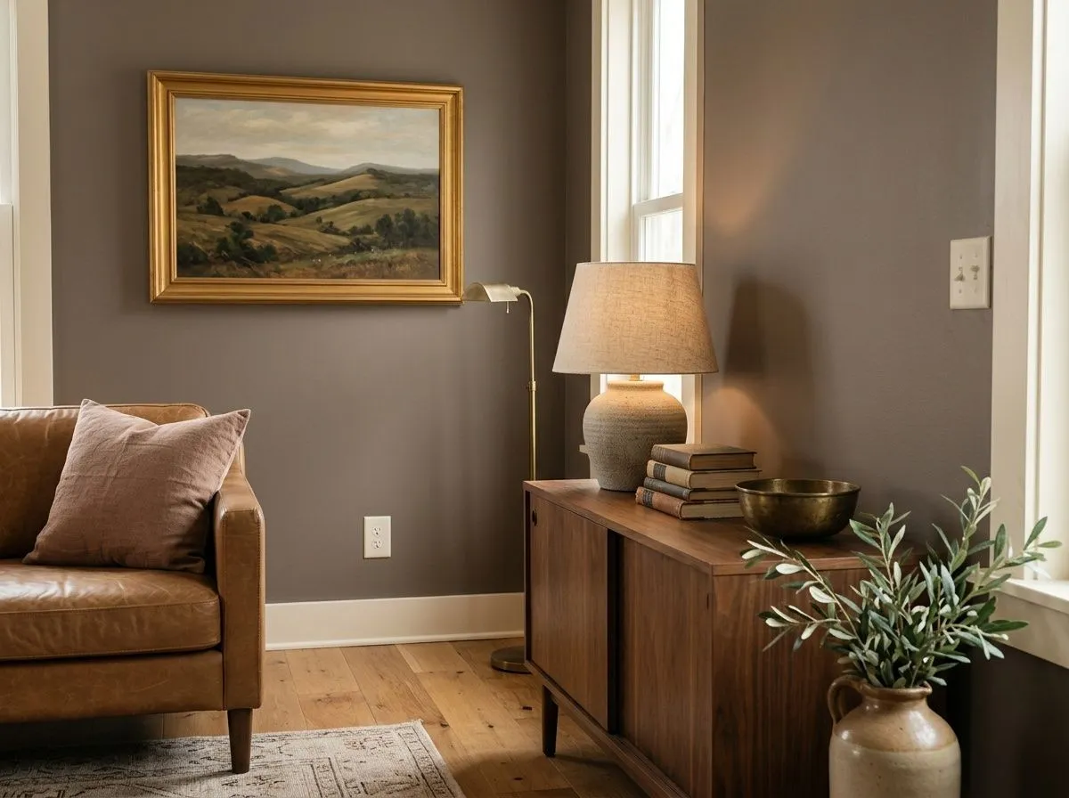 Mink SW 6004 on living room
