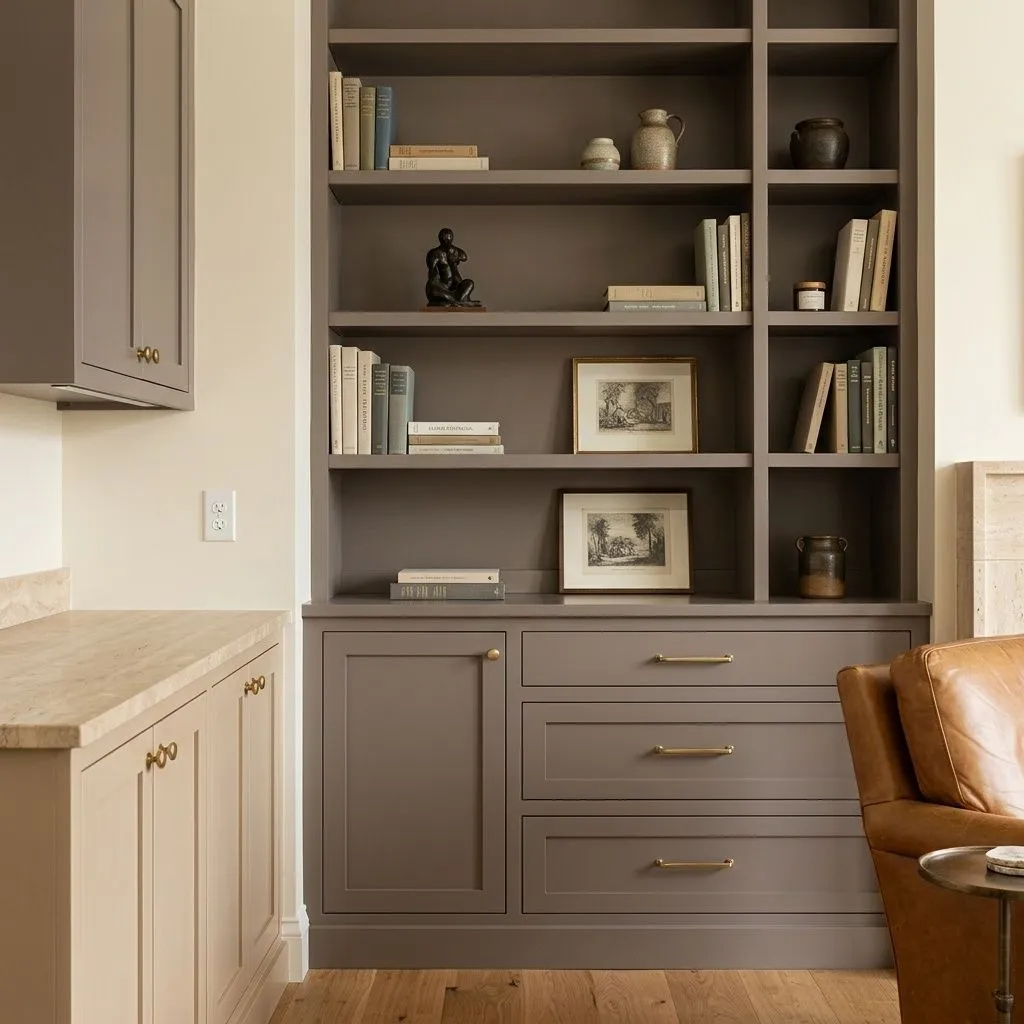Mink SW 6004 undertones beside a reference white