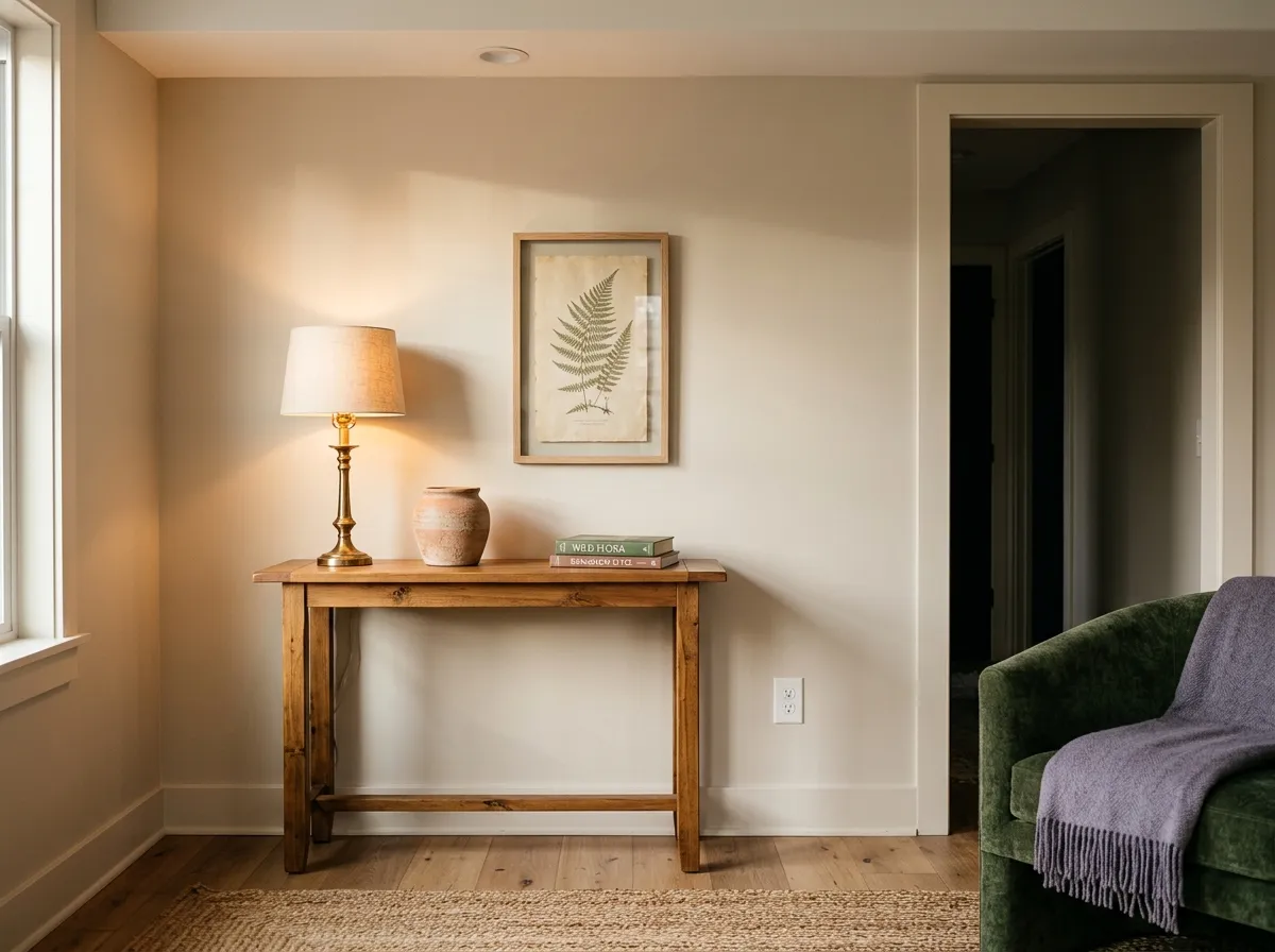 Natural Linen SW 9109 on living room