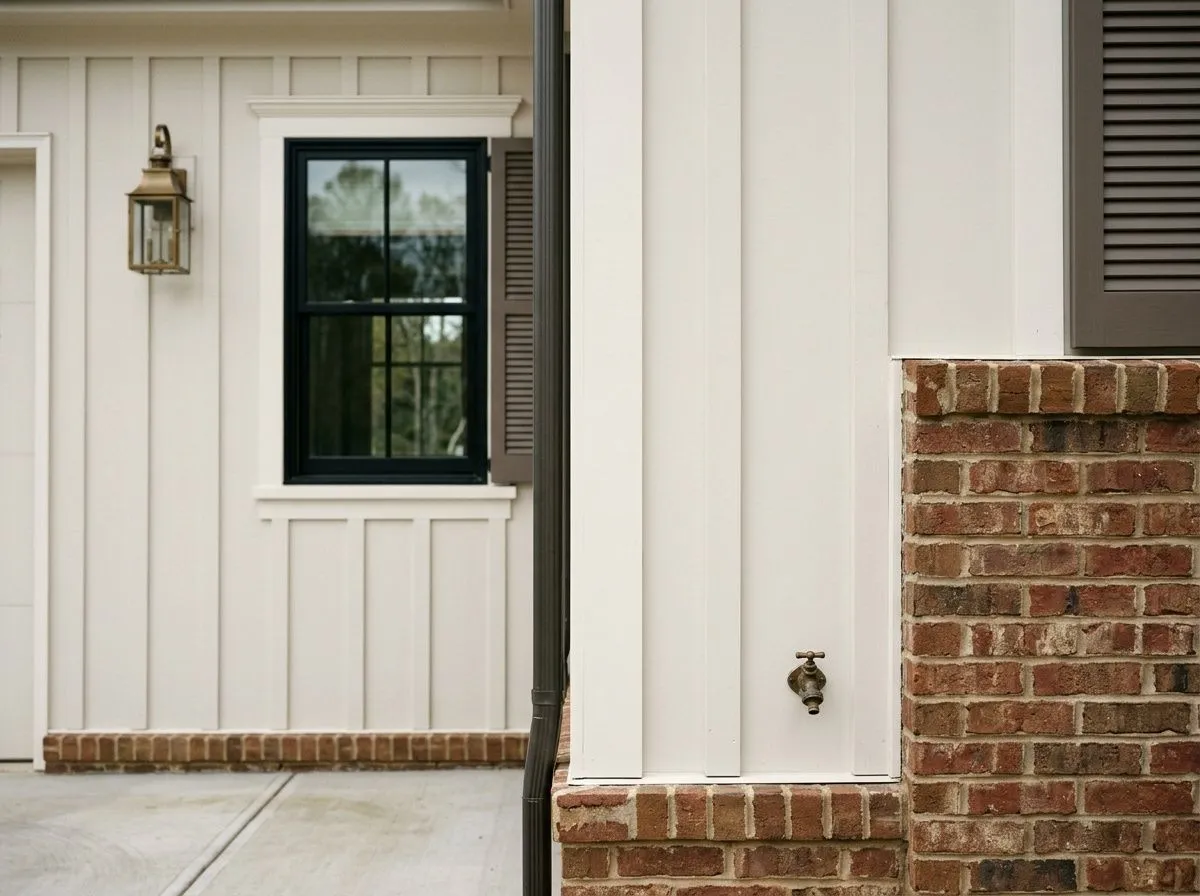 Origami White SW 7636 on exterior