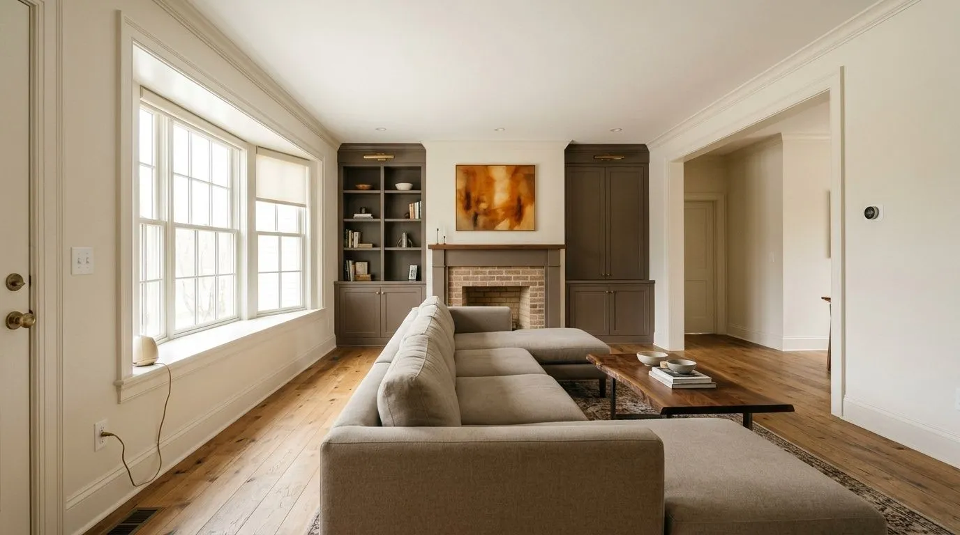 Origami White SW 7636 by Sherwin-Williams on a home exterior