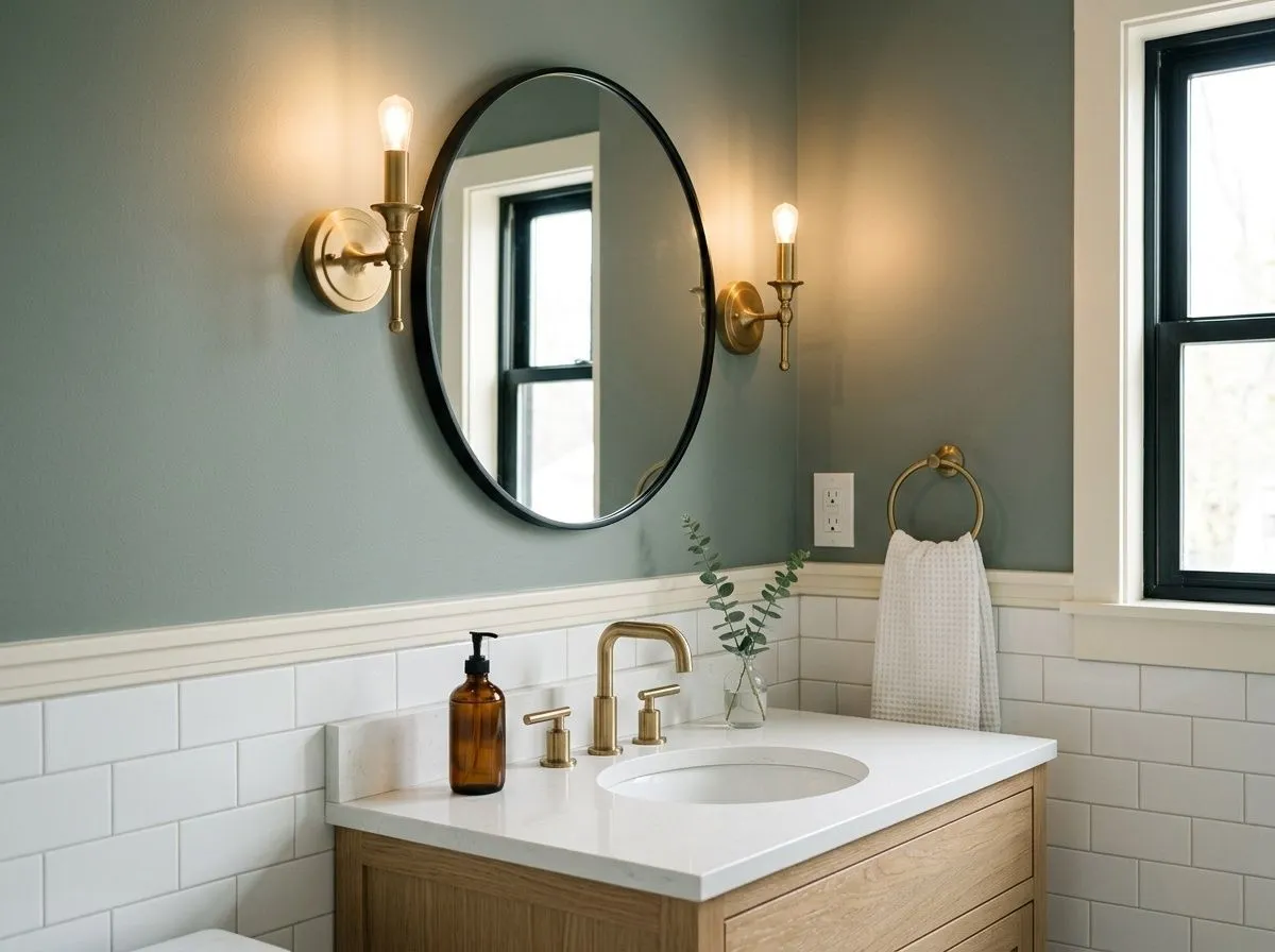 Oyster Bay SW 6206 on bathroom