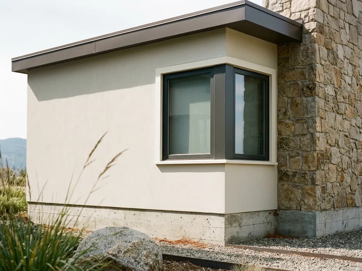 Oyster White SW 7637 on exterior