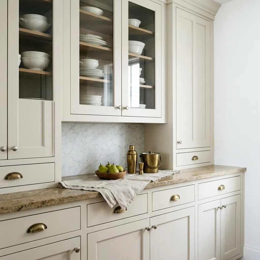 Pearly White SW 7009 undertones beside a reference white