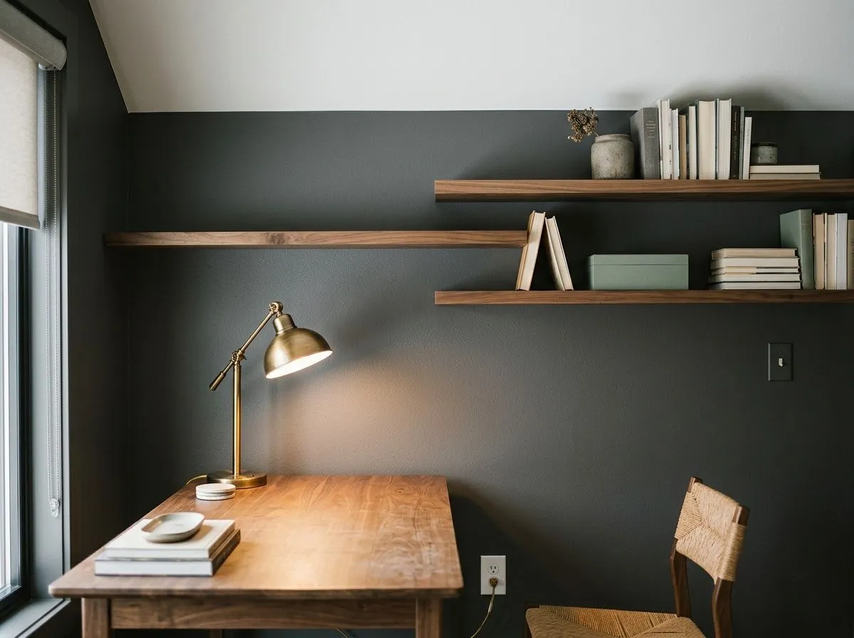 Peppercorn SW 7674 on home office or study