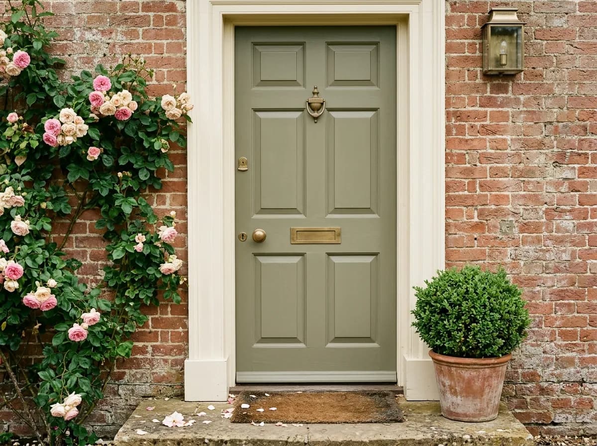 Sage SW 2860 on front door