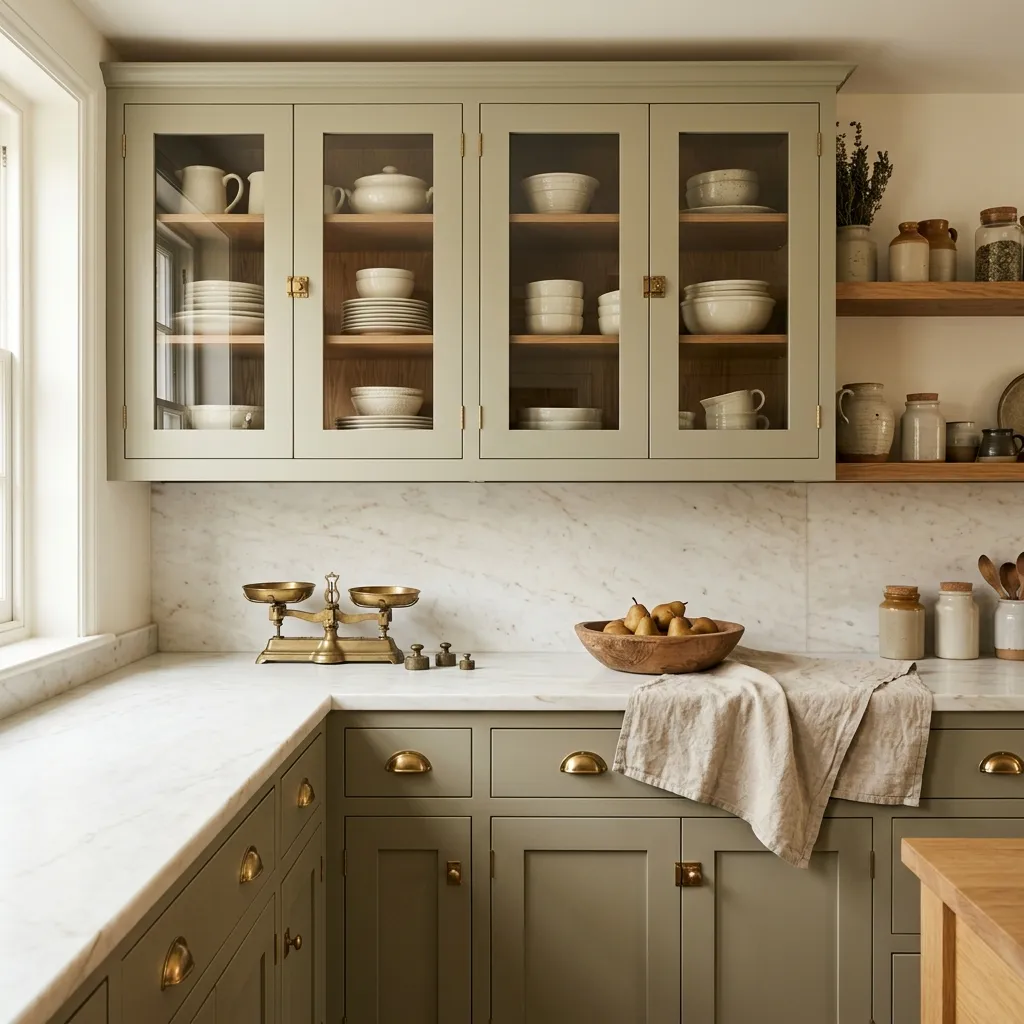 Sage SW 2860 undertones beside a reference white