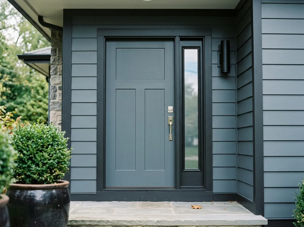 Slate Tile SW 7624 on exterior