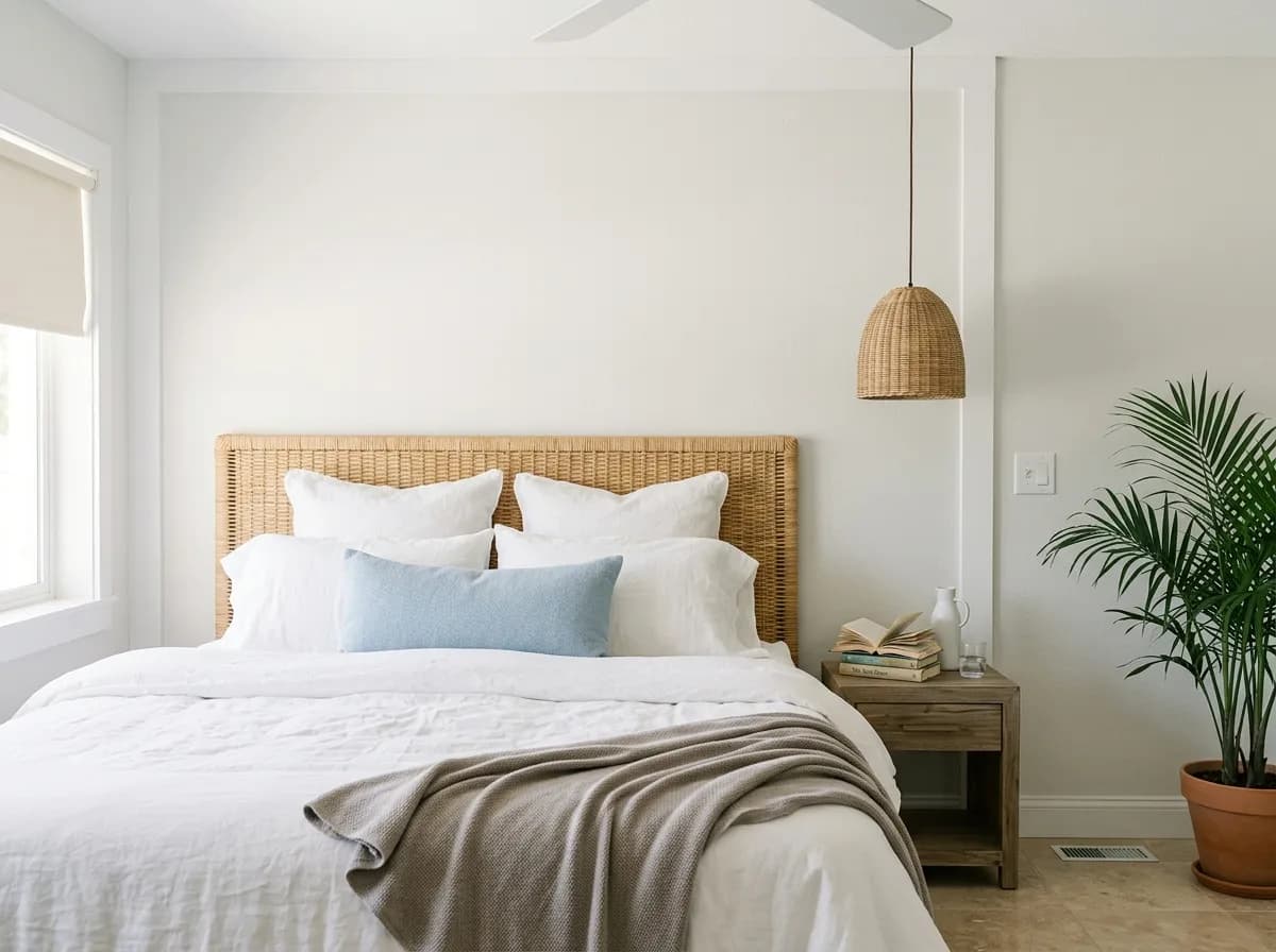 Snowbound SW 7004 on bedroom