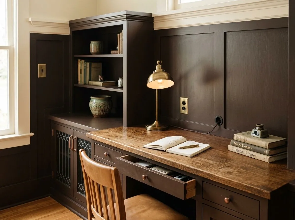 Turkish Coffee SW 6076 on home office or study