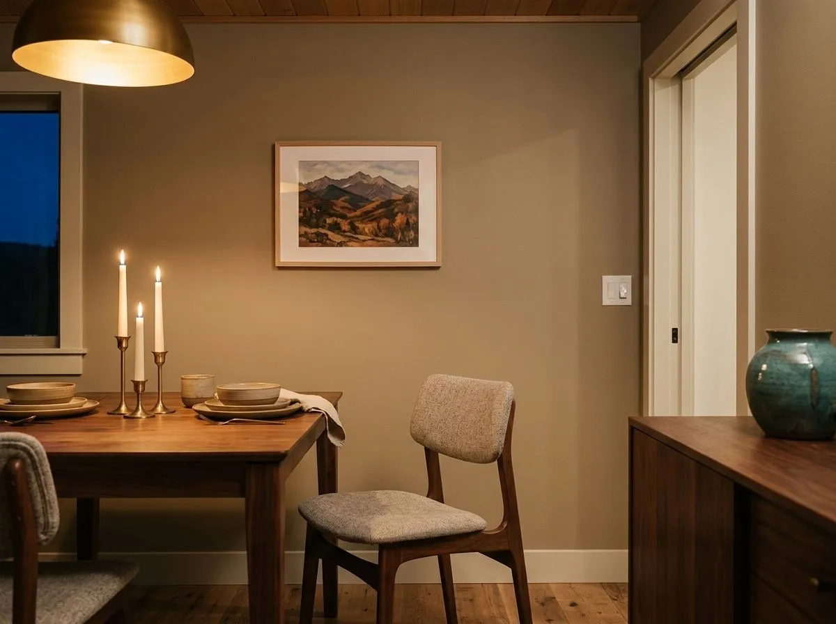 Universal Khaki SW 6150 on dining room