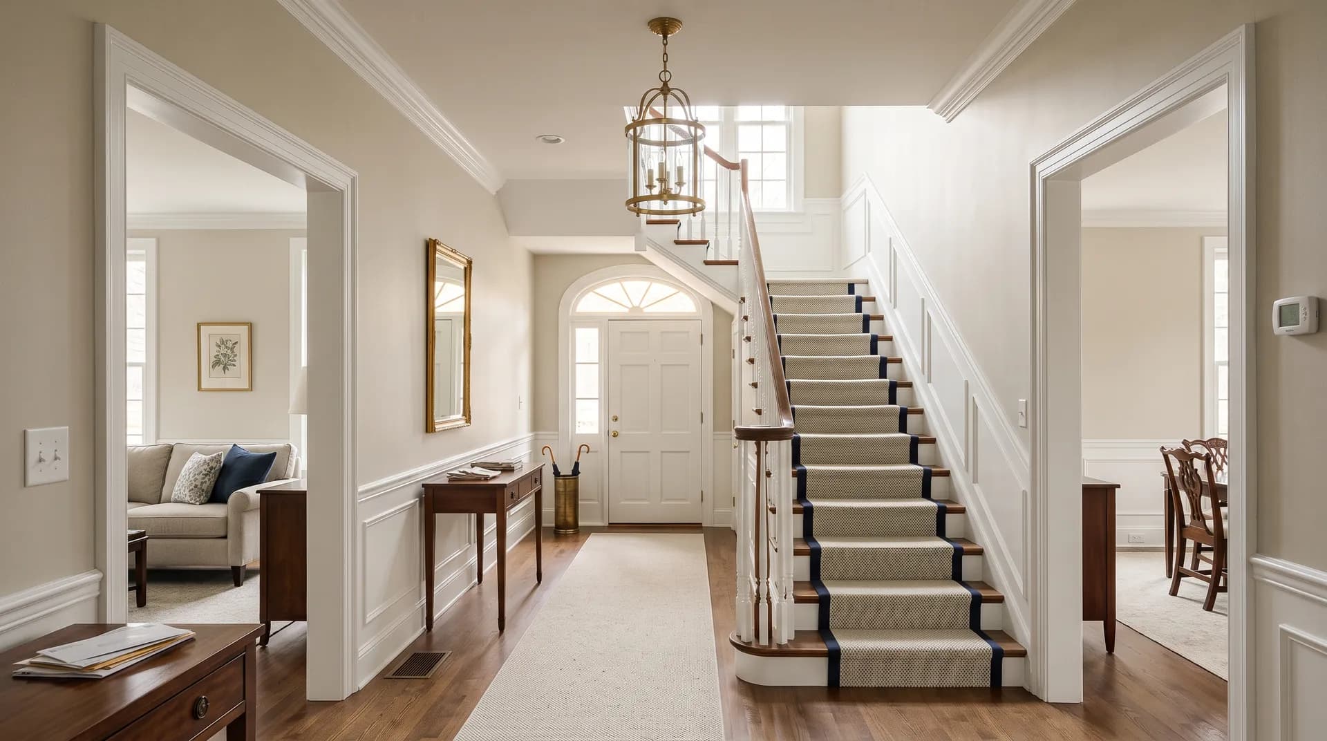 White Duck SW 7010 by Sherwin-Williams on a home exterior
